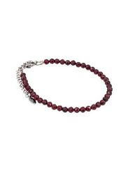 Браслет на руку из граната 4 мм