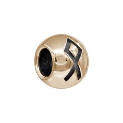 Шарм с руной Одал - бусина для браслета из бронзы