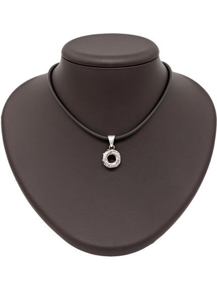 Алжирский узел любви малый из серебра 925