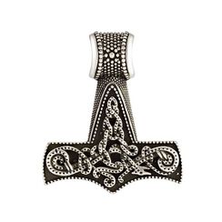 Молот Тора Мьёльнир - подвеска из серебра