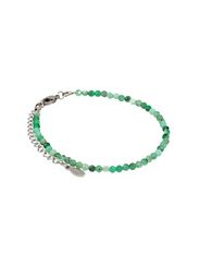 Браслет на руку из берилла изумрудного 3 мм