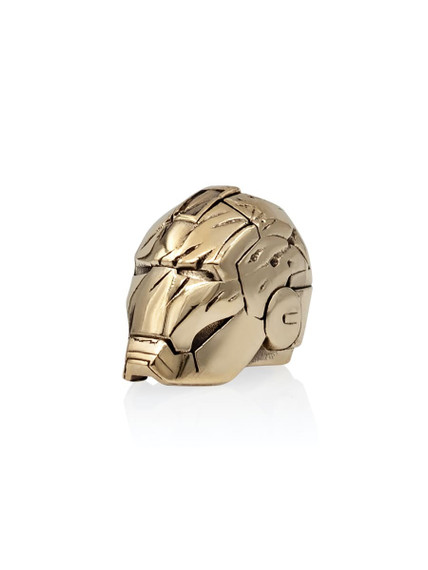 Подвеска шарм IM Silver Centurion из бронзы вид в полуоборот.