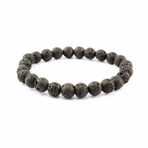 Фотография браслета из лавы