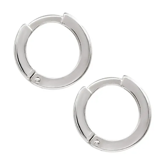 Серьги Конго 12 мм Серебро 925, вид 2