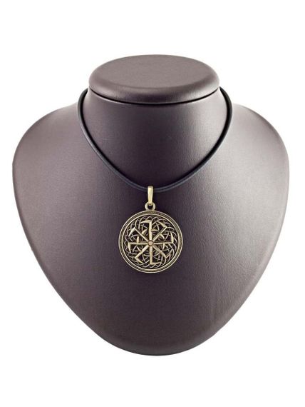 Фото подвески Светоч из бронзы на постаменте