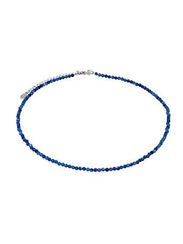 Чокер на шею из кианита синего 3 мм