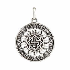 Кулон Валькирия в Солнце