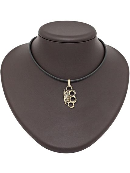 Кастет Константина - подвеска из бронзы