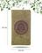 Фото функционального кошелька Всевидящее Око из зеленой кожи хитрый лис Инфографика Размеры
