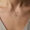 Контур сердца Love подвеска из серебра, живое фото 1