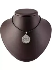 Хризма Монограмма Христа - подвеска из серебра