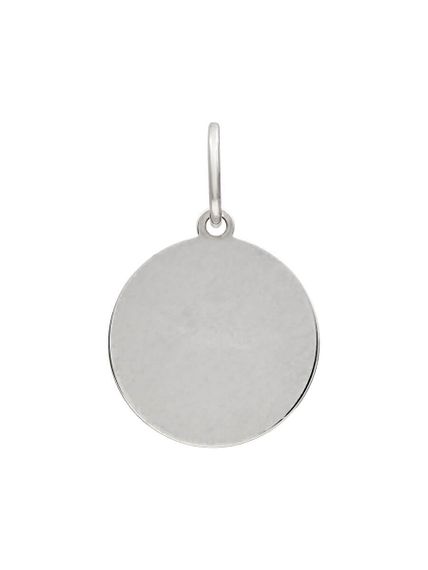 Инь-Ян подвеска из серебра 925 пробы, вид сзади