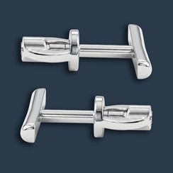 Серьги-пусеты Палочка из серебра 925 пробы