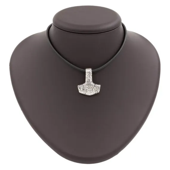 Молот Тора Stone - подвеска из мельхиора, вид 4