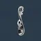 Мышь кошельковая - сувенир из серебра 925 пробы, ювелирная подвеска, главное фото