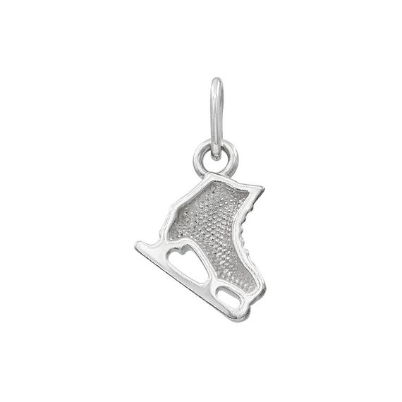 Подвеска Конек для фигурного катания - кулон из серебра 925 пробы, фото 4